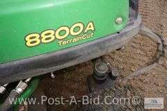 2016 John Deere 8800 A Hydrostatic 4 x 4 Diesel Commercial Mower