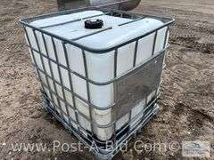 250 Gallon Poly Tank, No Valve.