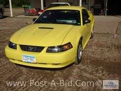 2003 Ford Mustang 2 Door Car With 109,443 Miles, V-6 Motor.