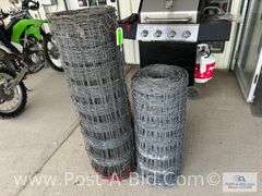 1 Roll 36" Page Wire And 1/2 Roll 48" Page Wire.