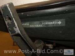 Johnson 6 HP Boat Motor, Condition Unknown, Stand Not Included.