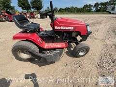 Yard Machines Tractor With 38" Deck, 12.5HP Motor, 2 New Blades,