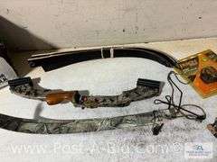 PSI Compound Bow And Recurve Bow With Bone Collector Archery Targ