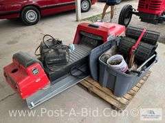 Massy Fergusen 400 SST Snowmobile Ready To Restore, Belly Pan Has