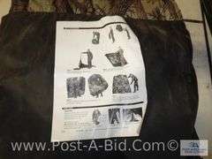 2x Cabelas Chair, Portable Blind, Clay Pigeon Thrower, Coleman Po