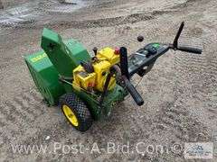 John Deere 5/24 Snowblower, Runs And Works.
