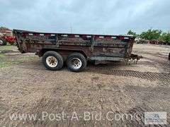 2004 PJ 14' Tandem Axle Dump Trailer, 2 5/16" Ball Hook Up, No Ba