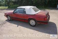 1988 Mustang LX Convertible With 23, 691 Miles On 5 Digit Odometer