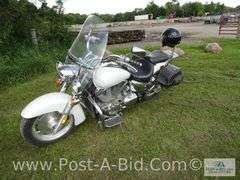 2008 Honda VTX 1300R Motorcycle With 13,137 Miles, Owner Stated,