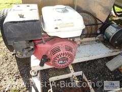 Trailer Mounted 300 Gallon Sprayer With Electric Hose Reel (Needs