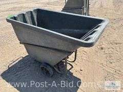 Rubbermaid 1006 HD Pump Cart 1/2 Cu. Yard Cap.
