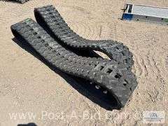 Skidsteer Tracks, 320 x 86 x 52, Owner Stated, "Good Shape, No Te