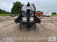 2016 Big Tex 25' Tandem Dual Wheeled Gooseneck Trailer, 20' Flat