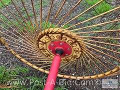 Tonutti P3/94 Hay Rake, 3 Wheel Turner/Flipper.
