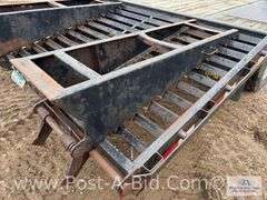 2016 Big Tex 25' Tandem Dual Wheeled Gooseneck Trailer, 20' Flat