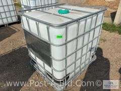 250 Gallon Poly Tank, "Food Grade, 1 Use"