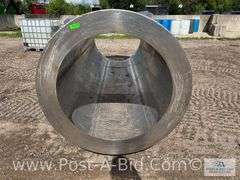 Large Stainless Steel Screen, 4' Diameter x 12' Long.