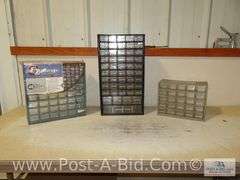 3- Parts Bins.