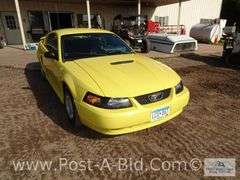 2003 Ford Mustang 2 Door Car With 109,443 Miles, V-6 Motor.