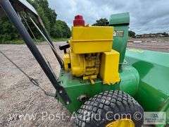 John Deere 5/24 Snowblower, Runs And Works.