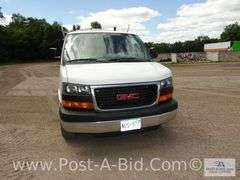 2015 GMC Savana Cargo Van With 137,371 Miles, 4.8L Motor, PW, PL,
