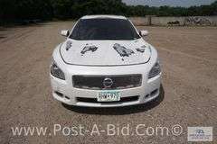 2011 Nissan Maxima 4 Door Car with 197, 190 Miles, Leather, Sunro