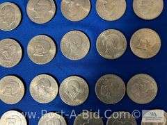 25-Eisenhower Dollars (Mixed Dates) 1-1776-1976 US Bicentennial S