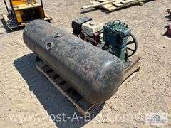Truck Air Compressor Honda 8.0 Engine And Tank.