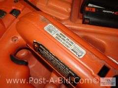 Paslode Impulse Pin Nailer And Paslode Nailer Both In Cases.