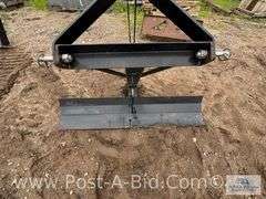 New Mahindra 5' 3 Point Back Blade, Cat 1.