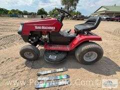 Yard Machines Tractor With 38" Deck, 12.5HP Motor, 2 New Blades,
