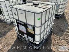 250 Gallon Poly Tank, "Food Grade, 1 Use".
