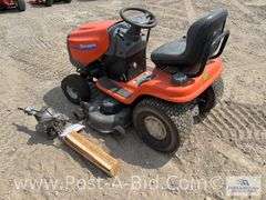 Husqvarna Riding Lawn Mower Model # YTH2248, Kohler Command 22HP