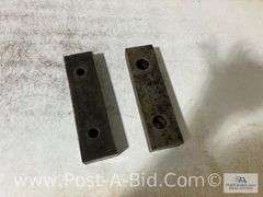 1 Set Of 2 84 Rise Hard Jaws, Owner Stated "Very Good Shape".