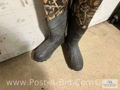 Camo Chest Waders By Mad Dog Gear.