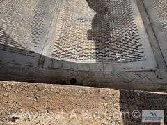 Large Stainless Steel Screen, 4' Diameter x 12' Long.