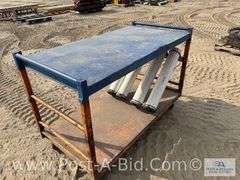 Heavy Duty Shop Cart-29" x 56" x 3' Tall.