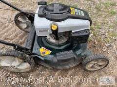 Yardman 173 cc Push Lawn Mower, With Kohler Motor And 2 Baggers,