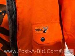Orange Jacket Withi Insulated Pants, Jacket Size Large, Pants Sz