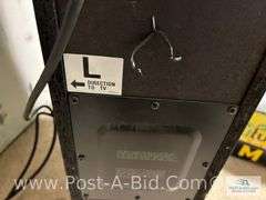 Surround Sound System, 2-Sony Stand Speakers, 1-Bose Center Speak
