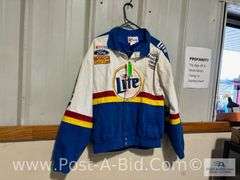 Chase Authentic Miller Lite #2 Jacket, Sz, Medium.