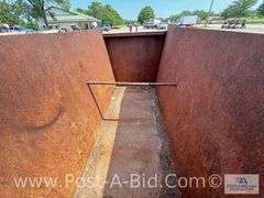 Steel Dumpster.