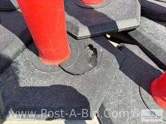8-Safety Cones, Approx. 46" T.