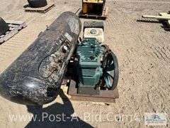 Truck Air Compressor Honda 8.0 Engine And Tank.