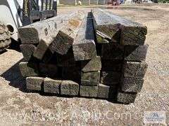 Bundle Of Wood 10' Cross Arms, Approx. 25 Each.