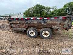 2004 PJ 14' Tandem Axle Dump Trailer, 2 5/16" Ball Hook Up, No Ba