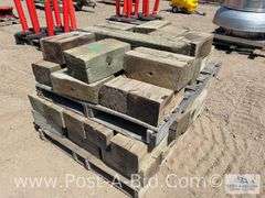 2 Pallets Of Small Guardrail Block.
