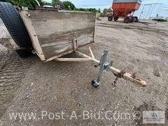 Shop Built 4' x 8' x 22" Side Wall Trailer, With Spare Tire, Life