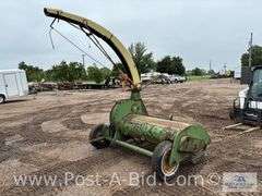 John Deere Green Chopper/Flail Chopper Model # 15A, Serial Number