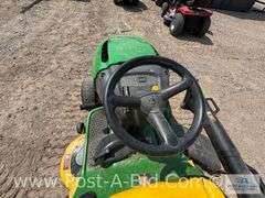 John Deere L120 With Bagger - Owner Stated "For Parts Or Repair,
